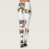 Vogel op een filiaal leggings (Achterkant)