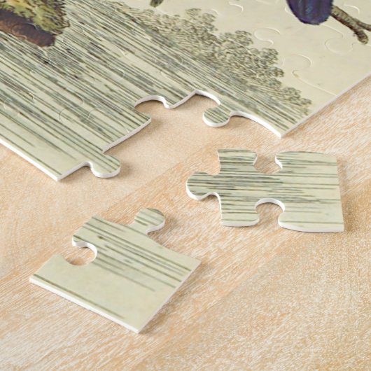 Vogel op een filiaal, look Jigzaag Puzzle Legpuzzel (Zijkant)