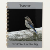 Vogel op een Post - planner (Voorkant)