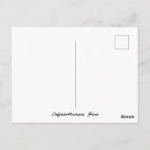 Vogel op een tak Briefkaart (Achterkant)