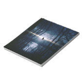 Vogel op maanlicht notitieblok (Linkerzijde)