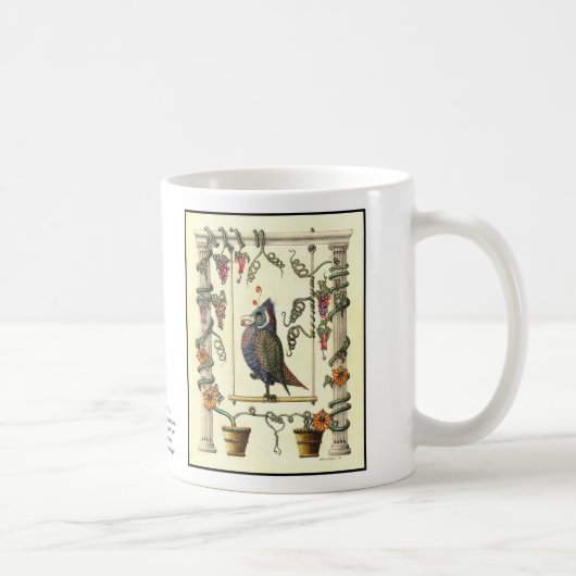 Vogel op Schommeling 15 oz. De Mok van de koffie (Rechts)