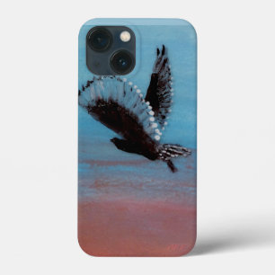 Vogel op Sunrise Art Owl Case-Mate iPhone Case