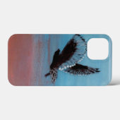 Vogel op Sunrise Art Owl Case-Mate iPhone Case (Achterkant (horizontaal))