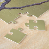 Vogel op Twig (Bushtit) Puzzel (Zijkant)