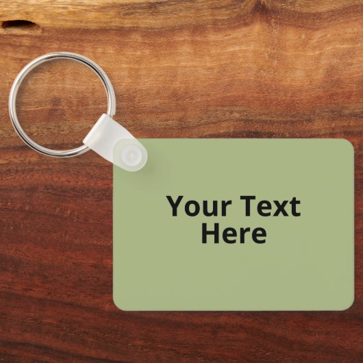 Vogel op Twig (Bushtit) Sleutelhanger (Achterkant)