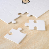 Vogel op volleybalsport legpuzzel (Zijkant)