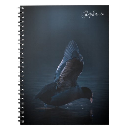 Vogel op water notitieboek (Voorkant)