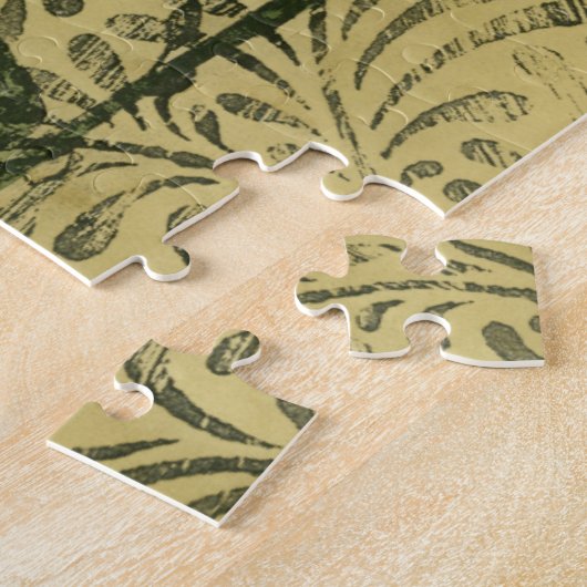 Vogel op zwarte en  achtergrond legpuzzel (Zijkant)