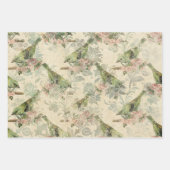 Vogel Oude Decoupage Victoriaans Antiek Inpakpapier Vel (Voorkant)