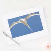 Vogel Paille en Queue Maurice Rechthoekige Sticker (Envelop)