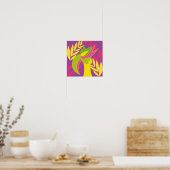 vogel poster (Keuken)