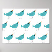 vogel poster (Voorkant)