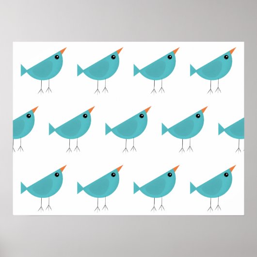 vogel poster (Voorkant)