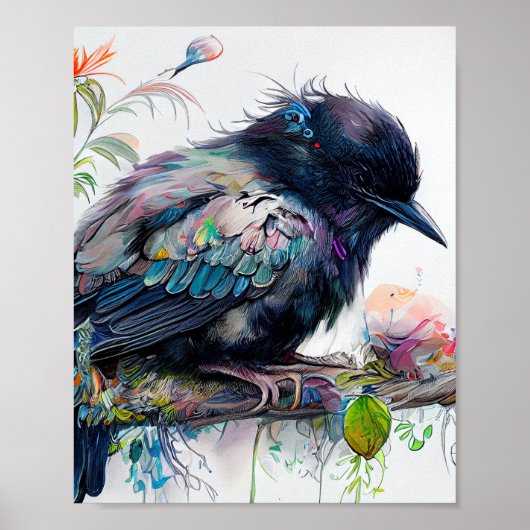 vogel poster (Voorkant)
