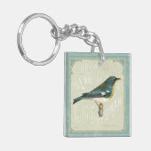  vogel rechts sleutelhanger (Voorkant Links)