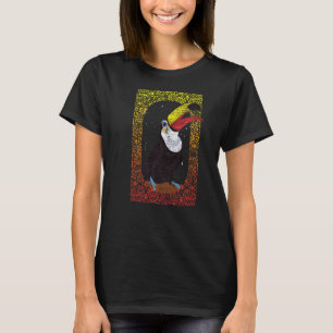 Vogel Regenwoud Dier Tropische Vogel Zoo Toucan T-shirt