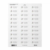 Vogel Retouradres Sticker (Full Sheet)