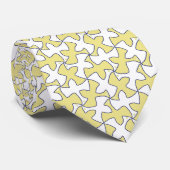 Vogel Retro Gestreepte Das (Opgerold)
