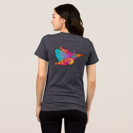 VOGEL RISING T-shirt (Achterkant volledig)