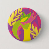 vogel ronde button 5,7 cm (Voorkant)