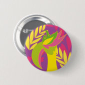 vogel ronde button 5,7 cm (Voorkant /achterkant)