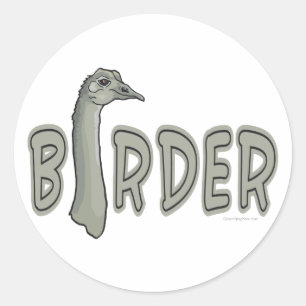 Vogel Ronde Sticker