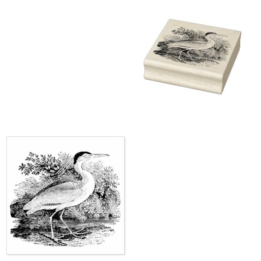 vogel rubberstempel (Gestempeld)