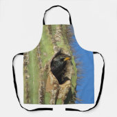 Vogel Saguaro Cactus Starling Foto Zuidwest Schort (Voorkant)