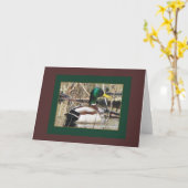 vogel series#2 kaart (Gele Bloem)