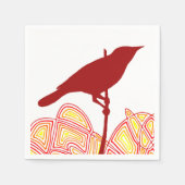 vogel servetten (Voorkant)
