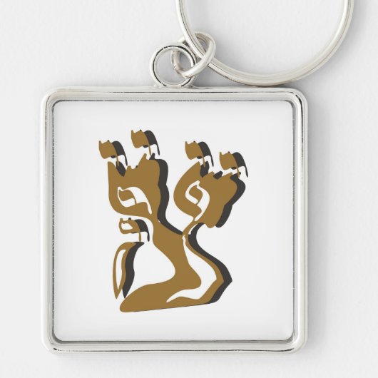 vogel sleutelhanger (Voorkant)