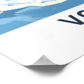 Vogel Slovenië Reisprint Poster (Hoek)