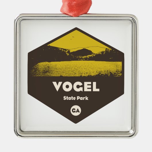 Vogel State Park Georgia Metalen Ornament (Voorkant)