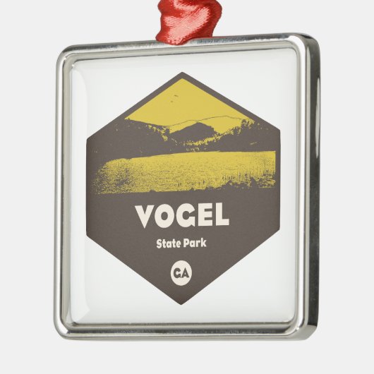 Vogel State Park Georgia Metalen Ornament (Links)