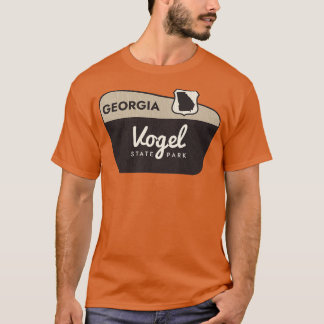 Vogel State Park Georgia Welkomstbord T-shirt