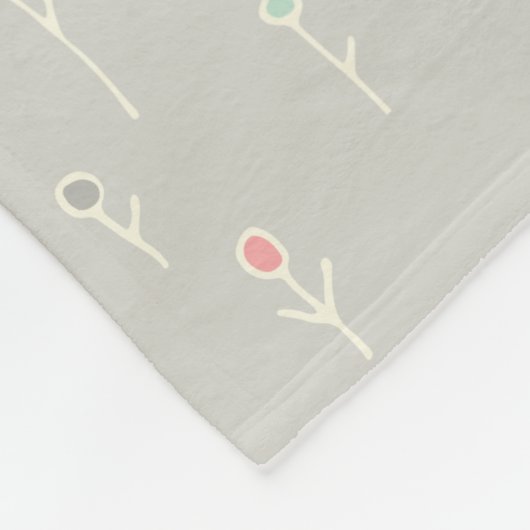 Vogel Stats met kleine Bunny Fleece Deken (Hoek)