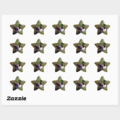 vogel ster sticker (Vel)