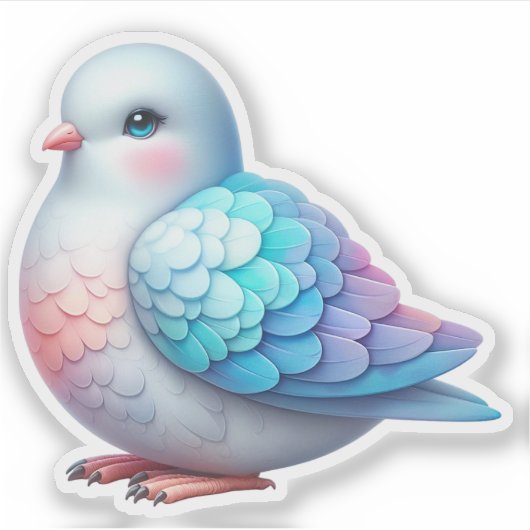 Vogel Sticker (Voorkant)