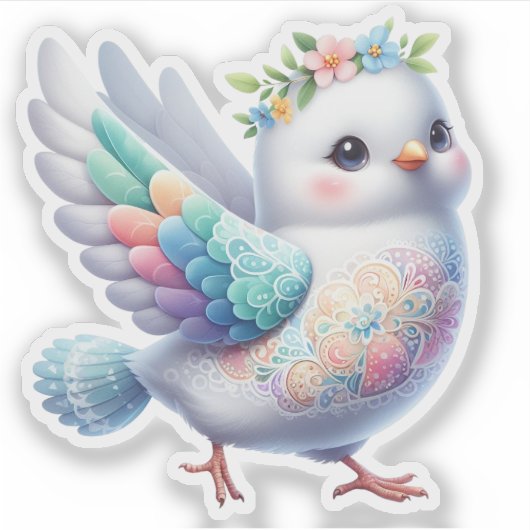 Vogel Sticker (Voorkant)
