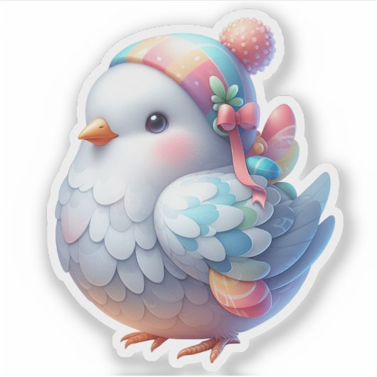Vogel Sticker (Voorkant)