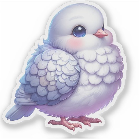 Vogel Sticker (Voorkant)