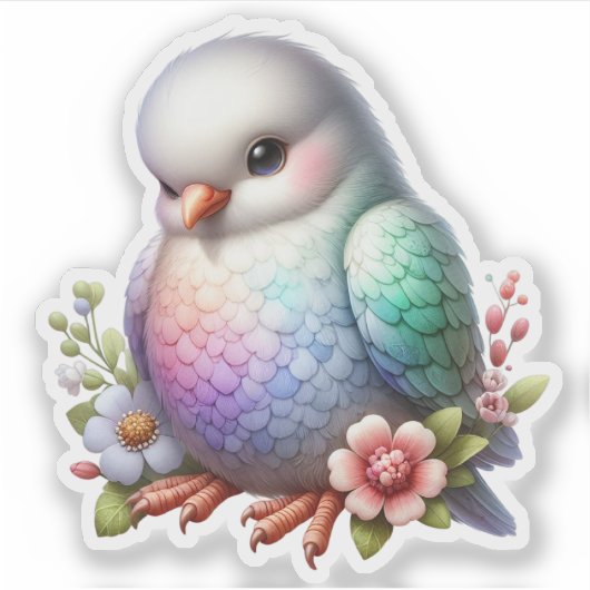 Vogel Sticker (Voorkant)