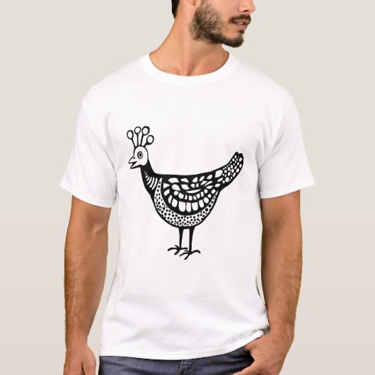 vogel t-shirt (Voorkant)