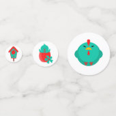 Vogel Tafel Confetti (Achterkanten)