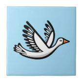 vogel tegeltje (Voorkant)