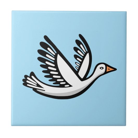 vogel tegeltje (Voorkant)