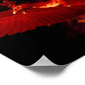 Vogel tegen brand poster (Hoek)