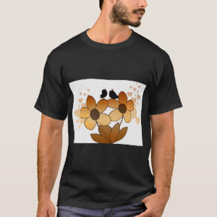 Vogel Tjilp Tweet Grafische T-shirt