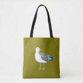 Vogel Tote meeuw en eend Bag (Voorkant)